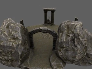 temple 3D Model