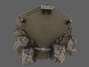 temple 3D 모델