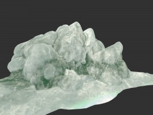 ice cave Model 3D