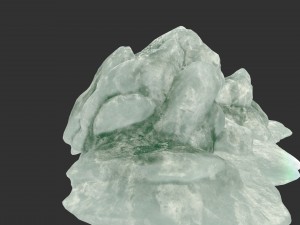 ice cave Model 3D