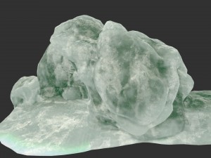 ice cave Model 3D