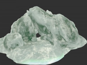 ice cave Model 3D