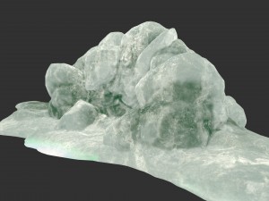 ice cave Model 3D