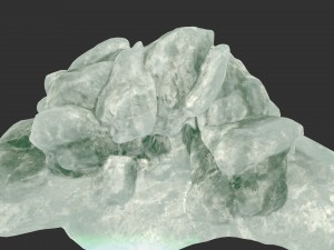 ice cave Model 3D