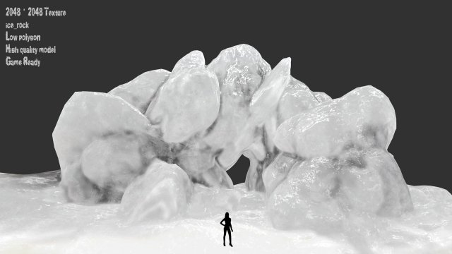 ice cave 1 Modèle 3D .c4d .max .obj .3ds .fbx .stl .blend 