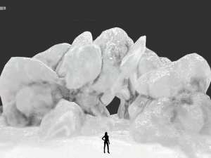 ice cave 1 3D Model