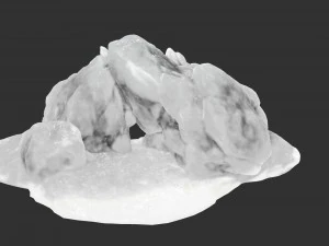 氷の洞窟1 3Dモデル