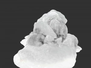 氷の洞窟1 3Dモデル