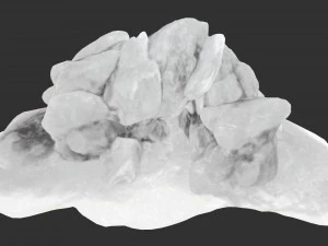 氷の洞窟1 3Dモデル