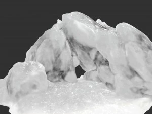 氷の洞窟1 3Dモデル
