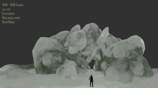 ice cave 5 Model 3D .c4d .max .obj .3ds .fbx .stl .blend 