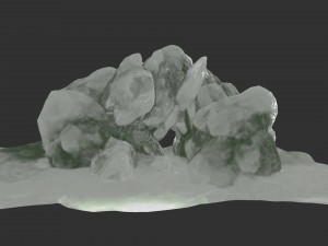 ice cave 5 Model 3D