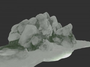 ice cave 5 Model 3D