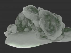 ice cave 5 Model 3D