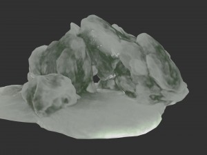 ice cave 5 Model 3D