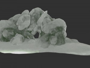 ice cave 5 Model 3D