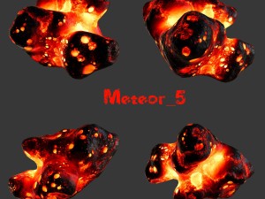 lava asteroid 3D Model
