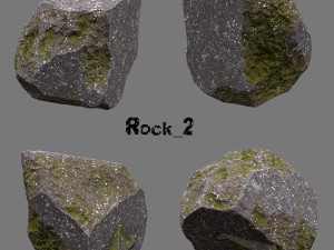 rock set1 3D मॉडल