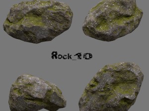 rock set1 3D मॉडल
