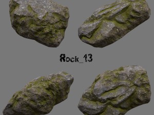 rock set1 3D मॉडल
