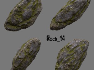 rock set1 3D मॉडल