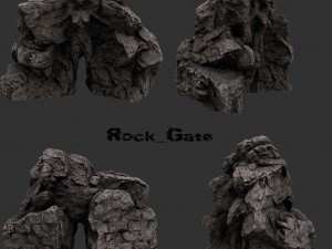 rocks set2 3D 모델