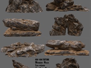 rocks6 3Dモデル