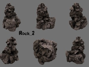 rocks3 Modèle 3D