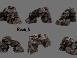 rocks3 Modèle 3D