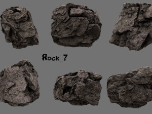 rocks3 Modèle 3D