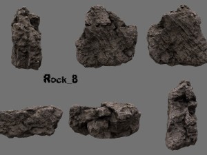 rocks3 Modèle 3D