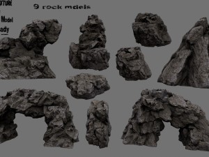 rocks3 3D Model
