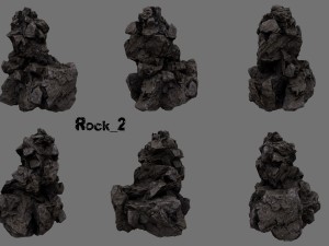 rocks3 3Dモデル