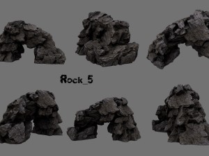 rocks3 3Dモデル