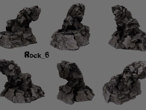 rocks3 3Dモデル