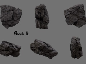 rocks3 3Dモデル