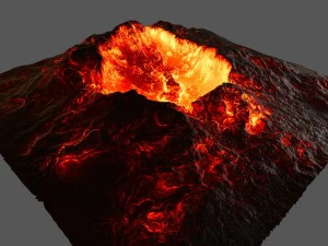 volkano 3D Model