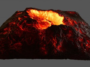 volkano 3D 模型