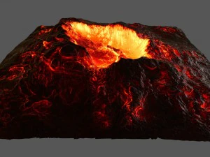 volkano 3D Model