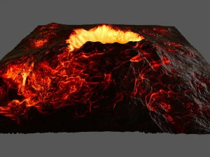 volkano 3D Model