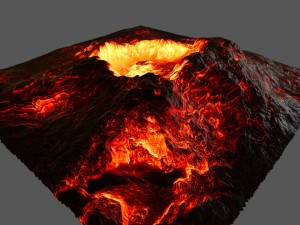 volkano 3D 模型