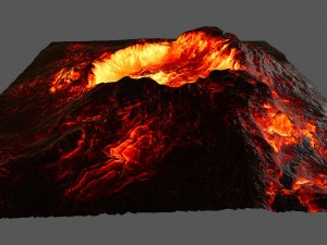 volkano 3D 模型