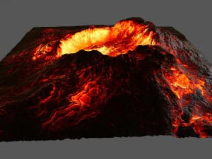 volkano 3D Model