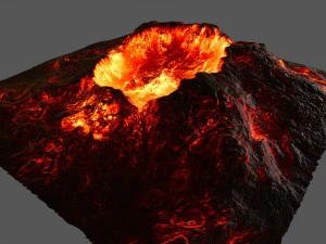volkano 3D Model