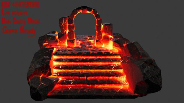 lavagate 3D 모델 .c4d .max .obj .3ds .fbx .stl .blend 