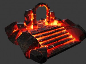 lavagate 3D 모델