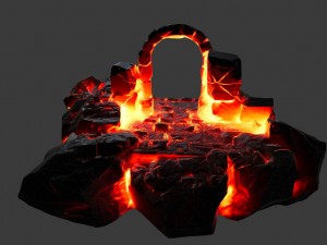 lavagate 3D 모델