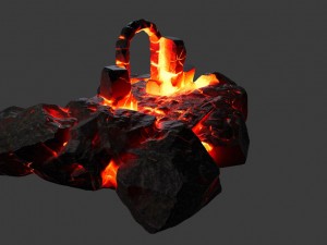 lavagate 3D 모델