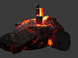 용출하다 3D 모델