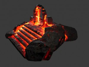 용출하다 3D 모델